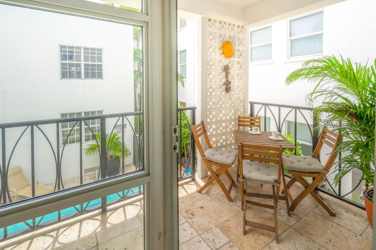 Fountain 2 Story Pool Bbq Balcony Apartamento Miami Beach
